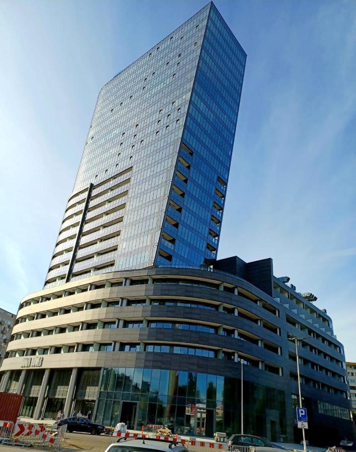 Hanza Tower Ajp Lux Apartment Estetino Exterior foto