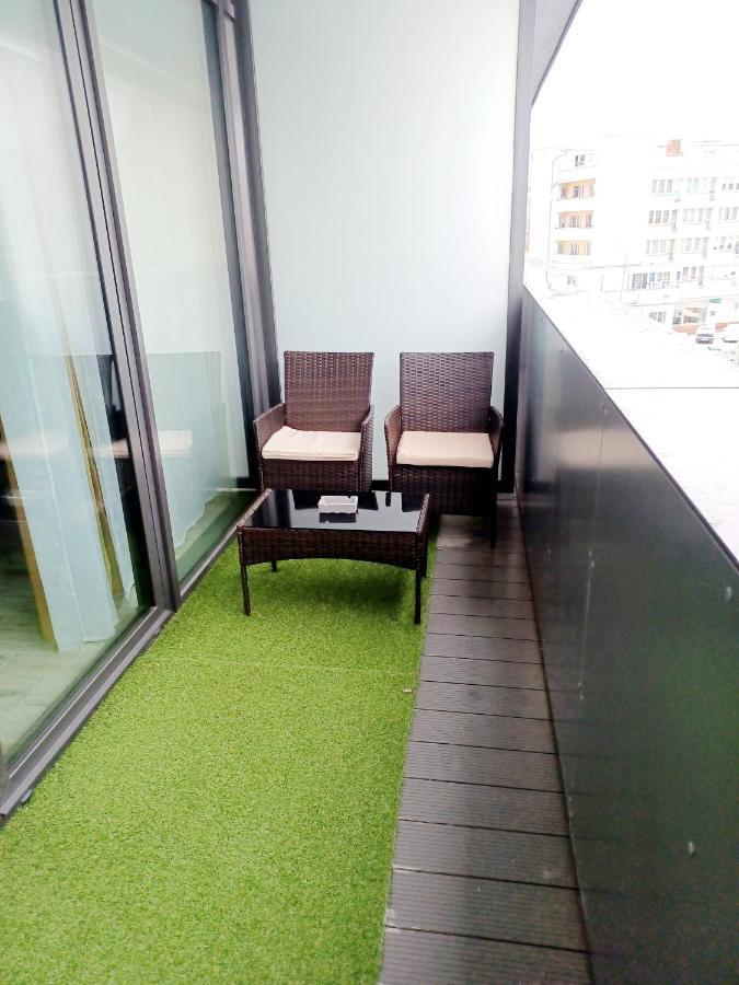 Hanza Tower Ajp Lux Apartment Estetino Exterior foto